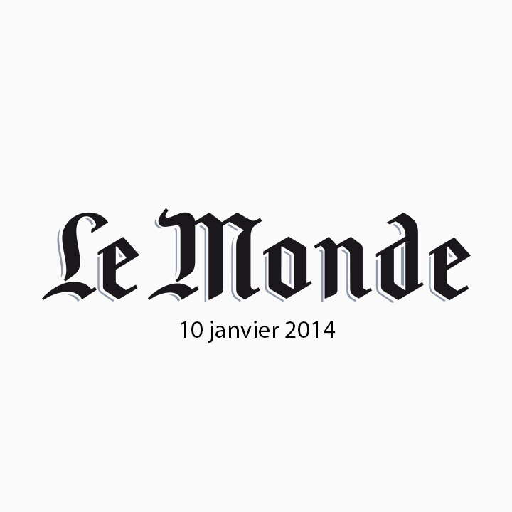 Le Monde 10 janvier 2014